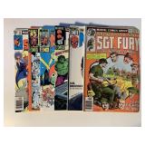 6 MARVEL COMICS W/35 CENT COVERS SEE DESC.