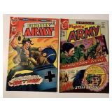 2 CHARLTON COMICS W/20 CENT COVERS SEE DESC.