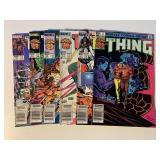 6 MARVEL COMICS W/60 CENT COVERS SEE DESC.