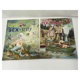 2 SUPER SEX TO SEXTY ADULT HUMER MAGS #