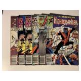 6 MARVEL COMICS W/75 CENT COVERS SEE DESC.