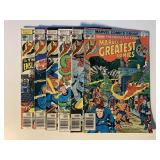 6 MARVEL COMICS 30 CENT COVERS SEE DESC.