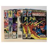 6 MARVEL COMICS W/60 CENT COVERS SEE DESC.