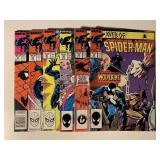 6 MARVEL COMICS W/75 CENT COVERS SEE DESC.
