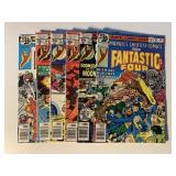 6 MARVEL COMICS W/35 CENT COVERS SEE DESC.