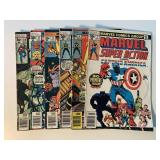 6 MARVEL COMICS W/30 CENT COVERS SEE DESC.