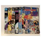 6 DC COMICS W/75 CENT COVERS SEE DESC.