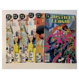 6 DC COMICS W/75 CENT COVERS SEE DESC.