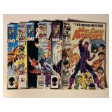 6 MARVEL COMICS W/75 CENT COVERS SEE DESC.