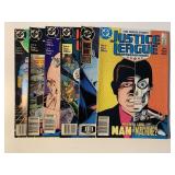 6 DC COMICS W/75 CENT COVERS SEE DESC.