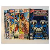 6 DC COMICS W/75 CENT COVERS SEE DESC.