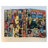 6 MARVEL COMICS 15 CENT COVERS SEE DESC.