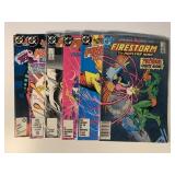 6 DC COMICS W/75 CENT COVERS SEE DESC.