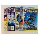 6 MARVEL COMICS W/65 CENT COVERS SEE DESC.