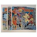 5 DC COMICS W/60 CENT COVERS SEE DESC.