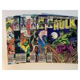 6 MARVEL COMICS W/60 CENT COVERS SEE DESC.