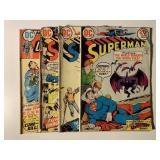 4 DC COMICS 20 CENT COVERS SEE DESC.