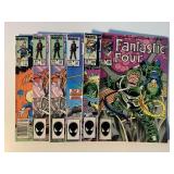 6 MARVEL COMICS W/65 CENT COVERS SEE DESC.