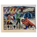 6 MARVEL COMICS W/60 CENT COVERS SEE DESC.