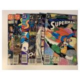 6 DC COMICS W/75 CENT COVERS SEE DESC.