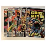 6 MARVEL COMICS W/40 CENT COVERS SEE DESC.