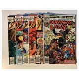 6 MARVEL COMICS W/35 CENT COVERS SEE DESC.