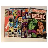 6 MARVEL COMICS W/50 CENT COVERS SEE DESC.