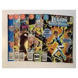6 DC COMICS W/75 CENT COVERS SEE DESC.