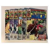 6 MARVEL COMICS W/40 CENT COVERS SEE DESC.