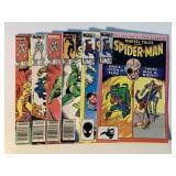 6 MARVEL COMICS W/65 CENT COVERS SEE DESC.