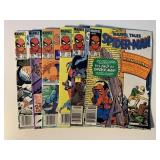 6 MARVEL COMICS W/60 CENT COVERS SEE DESC.