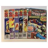 6 MARVEL COMICS W/60 CENT COVERS SEE DESC.