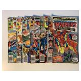 6 MARVEL COMICS W/35 CENT COVERS SEE DESC.