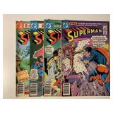 4 DC COMICS W/50 CENT COVERS SEE DESC.
