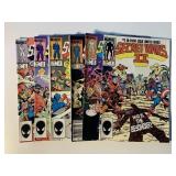 6 MARVEL COMICS W/75 CENT COVERS SEE DESC.