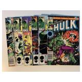 6 MARVEL COMICS W/60 CENT COVERS SEE DESC.