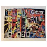 6 MARVEL COMICS W/75 CENT COVERS SEE DESC.