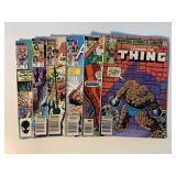 6 MARVEL COMICS W/60 CENT COVERS SEE DESC.