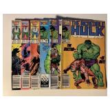 6 MARVEL COMICS W/75 CENT COVERS SEE DESC.