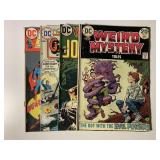 4 DC COMICS 20 CENT COVERS SEE DESC.