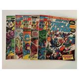 6 MARVEL COMICS 20 CENT COVERS SEE DESC.