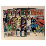 6 MARVEL COMICS W/75 CENT COVERS SEE DESC.
