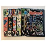 6 MARVEL COMICS W/75 CENT COVERS SEE DESC.