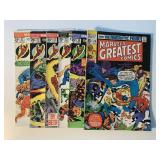 6 MARVEL COMICS 25 CENT COVERS SEE DESC.