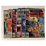 6 MARVEL COMICS W/50 CENT COVERS SEE DESC.