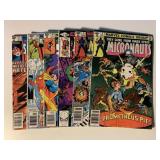 6 MARVEL COMICS W/40 CENT COVERS SEE DESC.