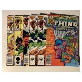 6 MARVEL COMICS W/75 CENT COVERS SEE DESC.