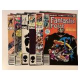 6 MARVEL COMICS W/60 CENT COVERS SEE DESC.