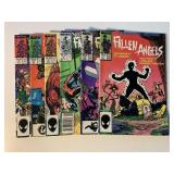 6 MARVEL COMICS W/75 CENT COVERS SEE DESC.
