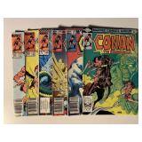 6 MARVEL COMICS W/60 CENT COVERS SEE DESC.
